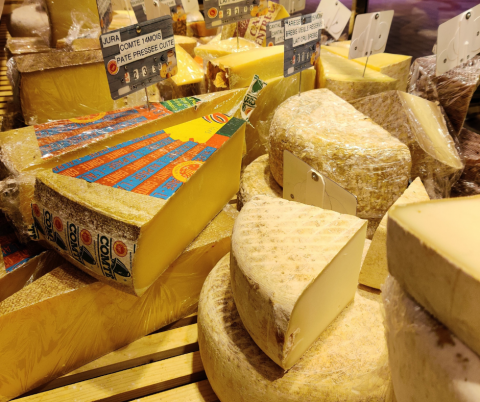 Livraison de fromage